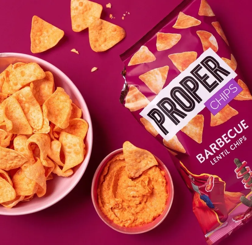 bbq lentil chips